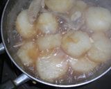 大根と鶏手羽先の煮物作り方2写真
