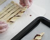 【パイシート簡単】ねじりくるみあんこパイ作り方11写真