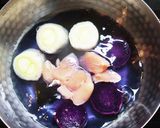 ねっとりホクホク紫芋の味噌汁作り方4写真