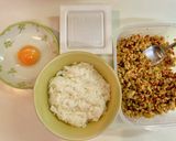 スタミナUP✨納豆そぼろ丼作り方1写真