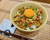 スタミナUP✨納豆そぼろ丼作り方3写真