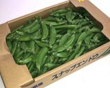 スナップエンドウで山芋鉄板★動画あり★作り方1写真