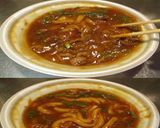美味ドレと黒胡椒＆バターでカレーうどん！作り方2写真