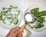 ピーマンの生姜肉詰め♪胃腸を元気簡単薬膳作り方3写真