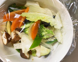肉無豆腐簡単コク旨ウスター照り味野菜炒め作り方13写真