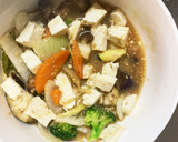 肉無豆腐簡単コク旨ウスター照り味野菜炒め作り方15写真