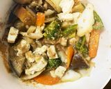 肉無豆腐簡単コク旨ウスター照り味野菜炒め作り方17写真