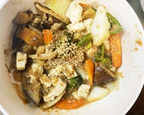 肉無豆腐簡単コク旨ウスター照り味野菜炒め作り方18写真