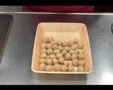 大豆と鶏肉の甘辛ボール作り方3写真