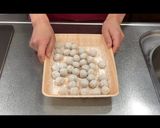 大豆と鶏肉の甘辛ボール作り方4写真