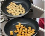 大豆と鶏肉の甘辛ボール作り方6写真