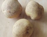 失敗なしじゃがピザ☆防災★洗い物ゼロ節水作り方1写真