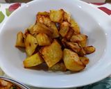 レンジやエアフライヤでさつまいもコロ焼き作り方5写真