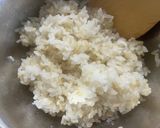 玄米入りおにぎり　しゃけ　梅干し作り方1写真