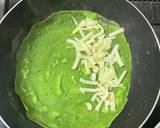 ほうれん草チーズクレープ＃米粉作り方4写真