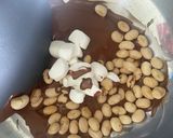 簡単!煎り大豆でクランチチョコ♪作り方3写真