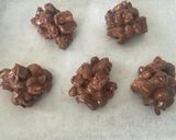 簡単!煎り大豆でクランチチョコ♪作り方4写真