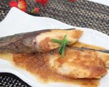 ぶりの照り焼き 梅風味作り方6写真