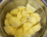 りんごポテトサラダ作り方1写真