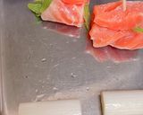 ノルウエェーサーモンの大葉巻きグリル作り方3写真