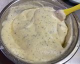 藍茶入り米粉のシフォンケーキ作り方3写真