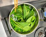 ほうれん草のくずし豆腐和え作り方2写真