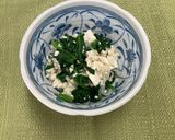 ほうれん草のくずし豆腐和え作り方6写真