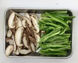 【大崎市】しいたけとピーマンのバター炒め作り方1写真