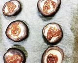 ピーナッツバター味噌掛け焼き椎茸作り方2写真