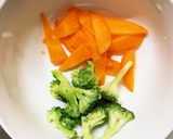 肉無チクワきな粉オイごま味野菜炒め作り方5写真
