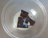 バレンタイン☆レンジで濃厚米粉ブラウニー作り方2写真