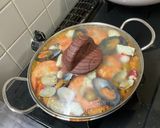 海鮮類多めパエリア（シーフードMixも）作り方15写真