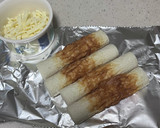 トースターで簡単5分♡チーズマヨちくわ作り方1写真