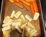人参とパースニップのオーブン焼き作り方4写真