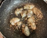 牡蠣のガーリックバター醤油作り方6写真