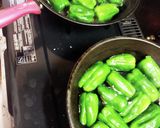 娘考案!豆腐ハンバーグでピーマンの肉詰め作り方12写真