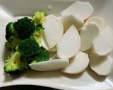 かぶのニンニクバター醤油炒め作り方1写真