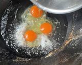 揚げ卵 オイスターソース作り方2写真