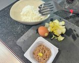 白菜漬けとピリ辛納豆チャーハン作り方1写真