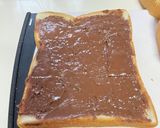 ヌテラとバナナで★チョコバナナトースト作り方4写真