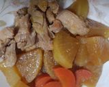 鳥もも肉と大根のホロホロ煮作り方8写真