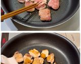 【楽めし】ひと口大葉照り焼きチキン作り方2写真