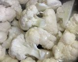 カリフラワーの卵サラダ作り方1写真