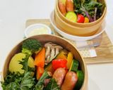 せいろ蒸しご飯★チーズフォンデュ作り方4写真