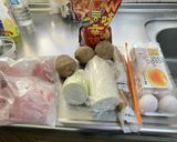 野菜たっぷり味噌鍋!(^^)!作り方1写真