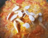 ムール貝とウインナーのトマトパスタ作り方4写真