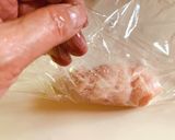 レンチン６分！ラップで鶏塩チャーシュー作り方13写真