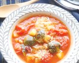 野菜たっぷり♡芽キャベツのミネストローネ作り方5写真