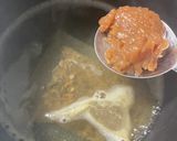 豚と水菜の梅煮作り方2写真