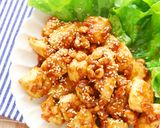 鶏むね1枚☆コリコリ味噌ピーチキン作り方7写真